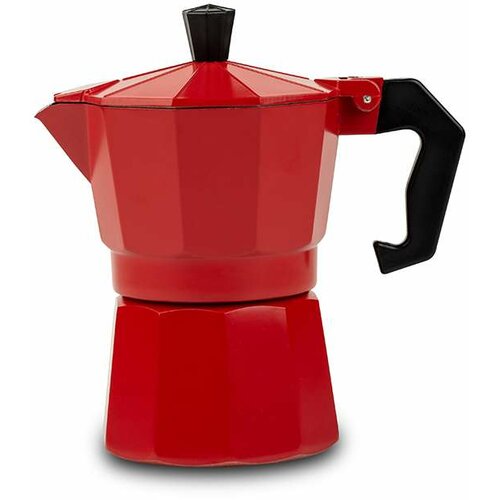 Nava NV10-174-002 džezva za espresso kafu 3 šoljica 150ML crvena Slike