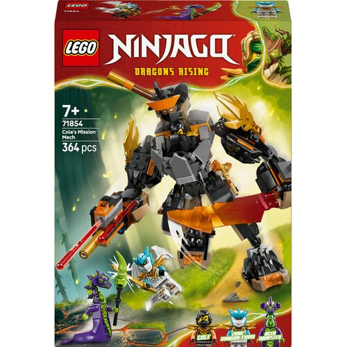 Lego Ninjago Coleova torba za misiju i zmaj Zane 71854 Slike