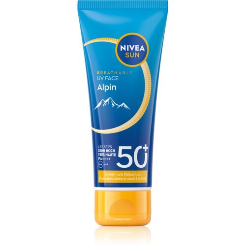 Nivea SUN Alpin krema za lice za sunčanje protiv hladnoće i vjetra SPF 50+ 40 ml Slike