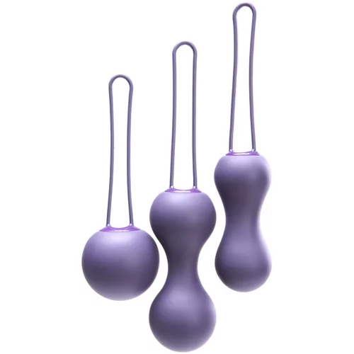 Je Joue Ami - 3-delni komplet žogic za gejše (vijolična)
