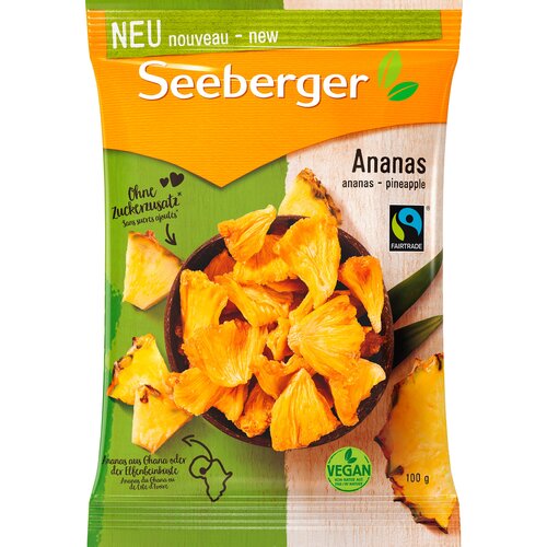 Seeberger Posušen ananas - 100 g Cene