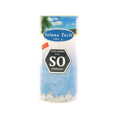 Solana Tuzla sitna so jodirana 250g Slike
