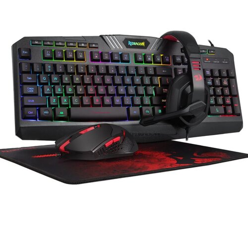 Redragon Gaming set tastatura, slušalice, miš, podloga za miš S101 - BA - 2 Cene