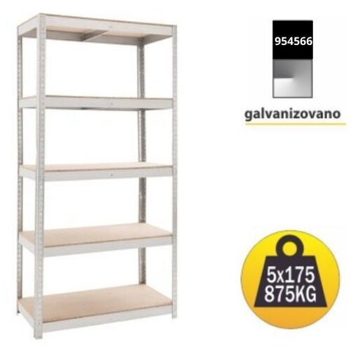 Medacom KD Polica metal medijapan 180x100x60cm 5x175kg Cene