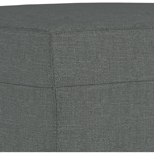  3-dijelni set sofa s jastucima tamnosivi od tkanine Slike