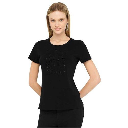 Liu Jo crna majica za žene Slike