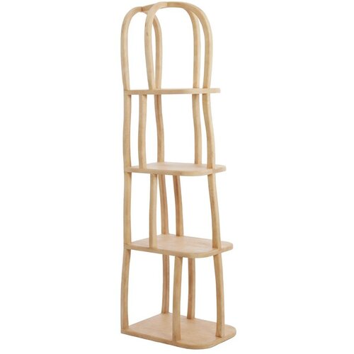 Light & Living Regal od masivnog manga u svijetloj prirodnoj boji 53x175x40 cm Lowe &ndash; Cijene