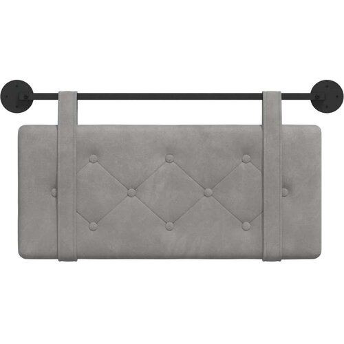  Držeće uzglavlje Zidne Svijetlo siva 90 x 55 x 5 cm Bar&amp;scaron;un - Svjetlosiva 80 cm bez LED Slike