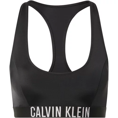 Calvin Klein Swimwear Bikini gornji dio crna / bijela