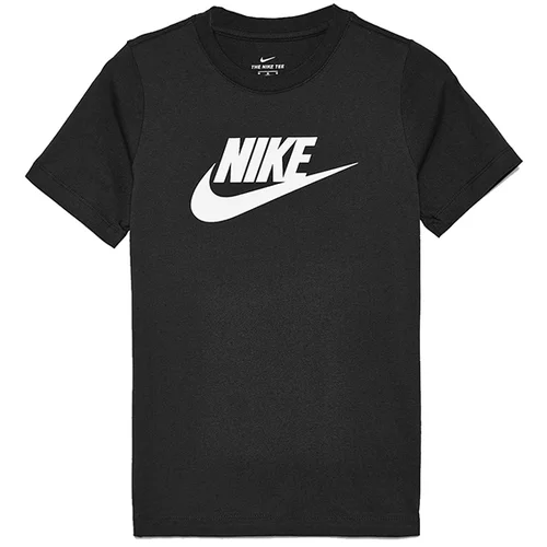 Nike Majica 'Futura' črna / bela