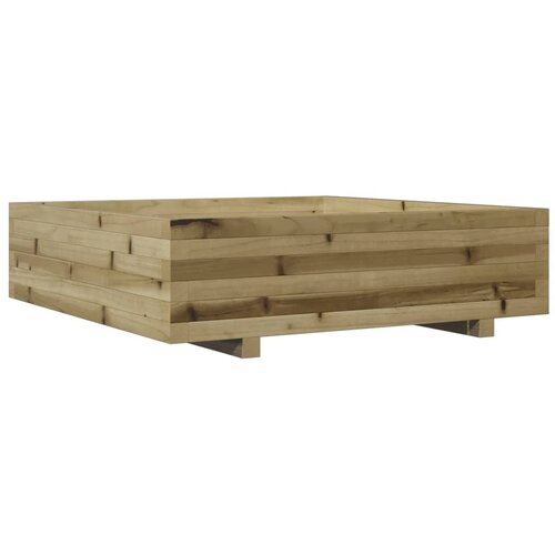 Maison Chic Vrtno cvetlično korito - Cvetlični Lonec 90x90x26,5 cm impregnirana borovina, (21788847) Cene