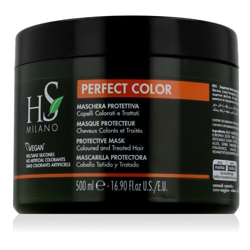 HS MILANO Perfect Color Protective Mask maska za lase barvani lasje 500 ml unisex Cene