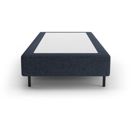 Micadoni Temno modra oblazinjena postelja brez vzglavja 90x200 cm Whale &amp;ndash; Slike