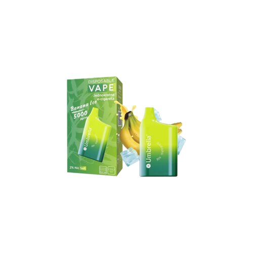 Umbrella 5000 Puffs Banana Ice 20mg Cijene