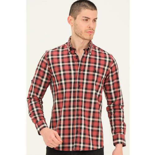 Dewberry Men&amp;#039;s shirt Burgundy Slike