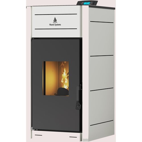 Mareli kamin na pelet uno 18 (2kW + 16kW) bela Cene