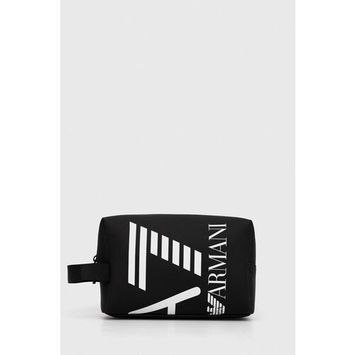 Ea7 Emporio Armani Kozmetička torbica boja: crna Slike
