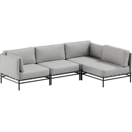 Sit Sit Svetlo siv vrtni modularni kavč 234 cm Dandy &amp;ndash; Slike