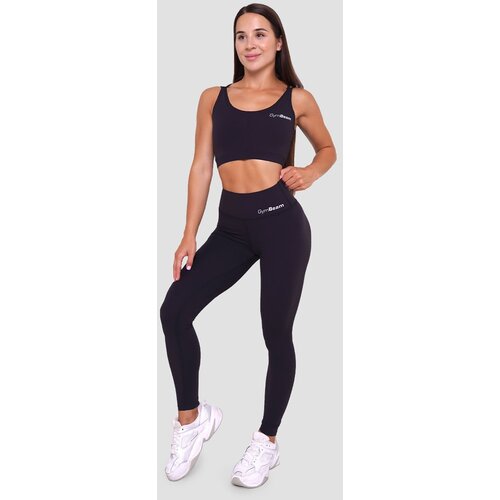 GymBeam Ženske tajice BEAT Black Slike