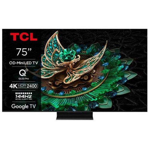 TV TCL 55"C765 QD-Mini LED 4K HDR 2400 nits QLED PRO ONKYO 2.1ch 144Hz VRR Google , 55C765 Cijene