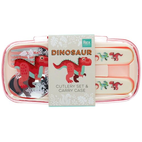 Rex London Otro&amp;scaron;ki jedilni pribor 2 ks iz nerjavečega jekla Baby Dinos &amp;ndash; Slike