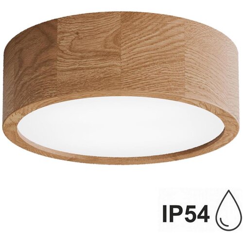  Plafonsko svetlo za kupatilo CLEO 2xE27/24W/230V IP54, prečnik 27,5 cm, hrast Cene