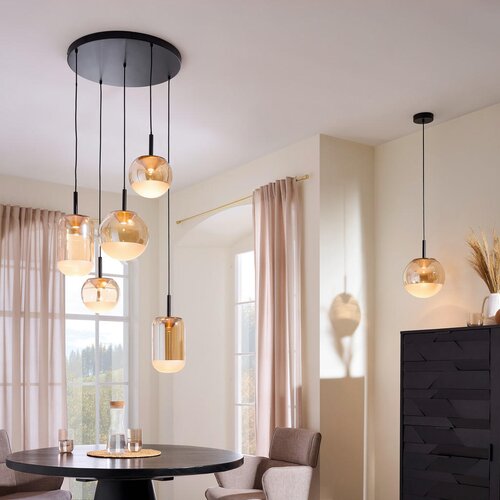 XXXL Globo 16057-5H - LED luster na sajli SEVERIN LED/35W/230V Slike