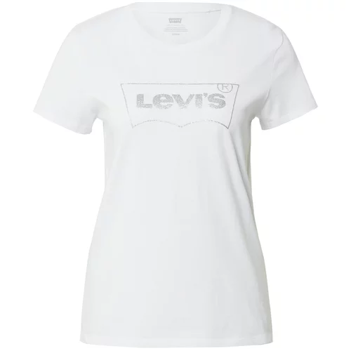 Levi's Majica srebrno siva / bijela
