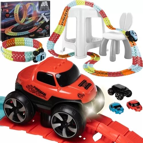 Fleksibilna gusjenica za automobil Flexy Loops, 192 komada + Automobil Slike