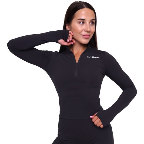 GymBeam Ženska sportska majica Ignite Black Slike