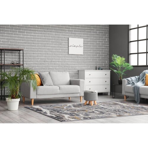 FD Tamno sivi tepih 200x280 cm Soft &amp;ndash; Slike