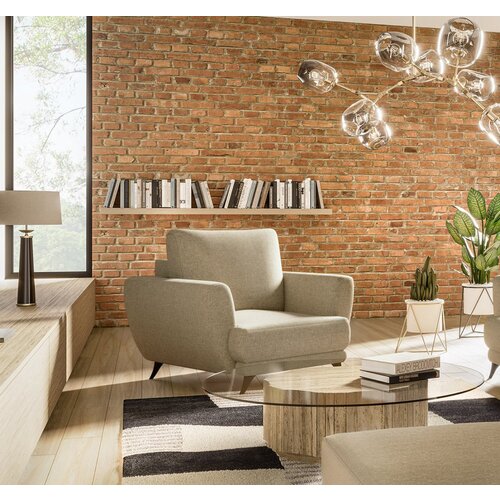 ELTAP Fotelja Megis s visokim naslonima i elinim nogama-Vero 18 Slike