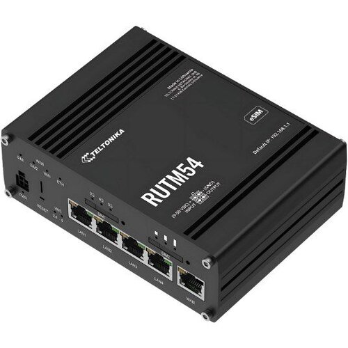 Teltonika RUTM54 wireless router Gigabit Ethernet Dual-band (2.4 GHz /5 GHz) 5G Black Cijene