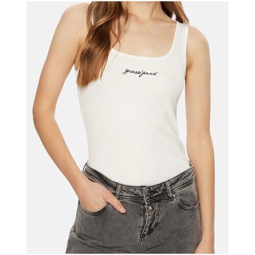Guess Majice & Polo majice W5RP48 KA0H1 Bela Cene