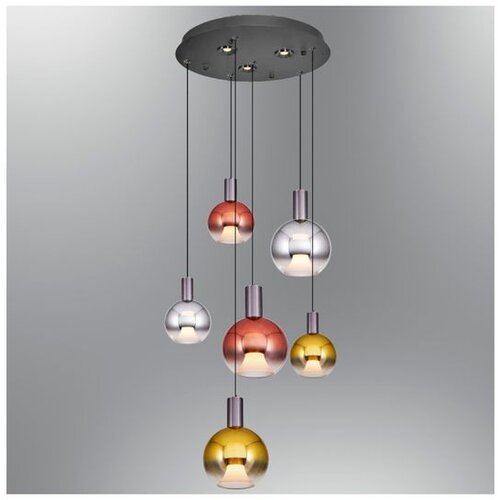 Opviq luster Luccas 2848-6A-24, LED 47 W, sivi Cene