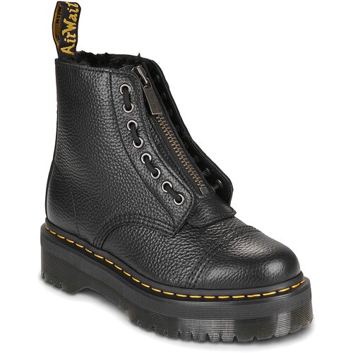 Dr. Martens Pol&amp;scaron;kornji SINCLAIR Fl BLACK MILLED NAPPA Črna Slike