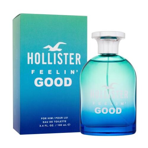Hollister Feelin&amp;#039; Good 100 ml toaletna voda za mo&amp;scaron;ke Slike