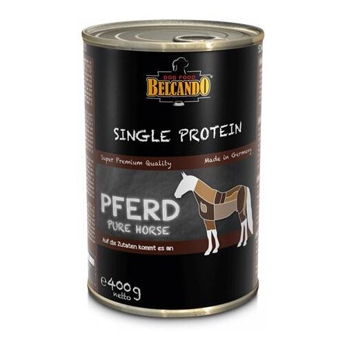 Belcando vlažna hrana za pse sa ukusom konjskog mesa pure horse 400gr Cene