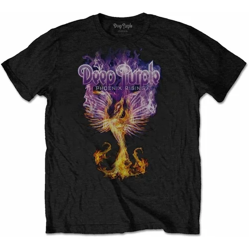 Deep Purple majica Unisex Phoenix Rising 2XL Črna