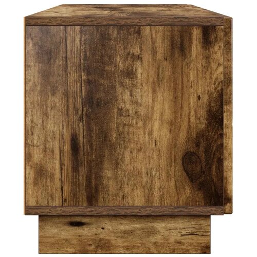  TV stalak 140 x 34 5 x 40 cm Dimljeni hrast Konstruirano drvo - Dimljeni hrast 140 x 34 5 x 40 cm Slike