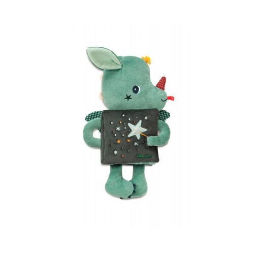 Lilliputiens Cuddle Book Joe edukativna knjiga kontrastnih boja 6 m+ 1 kom Slike