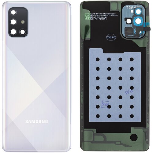 Samsung Originalni pokrov baterije za A71 - Prism Crush Silver, (21733540) Cene