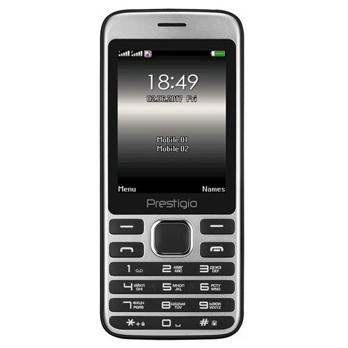 Prestigio PFP 1281 DUO Black, 2.8 950mAh/DualSIM/Cam mobilni telefon Slike