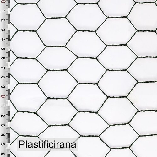 Microcer Heksagonalno pletivo plastificiran 25mmx1mx25m Cene