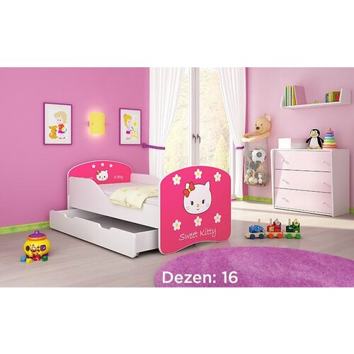 ACMA dečiji krevet I 160x80 F + dušek 6 cm16 Slike