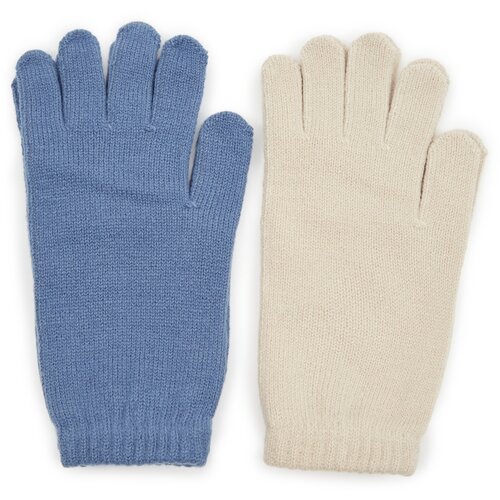 Orsay Beige and blue women&amp;#039;s gloves 2 pcs - Women&amp;#039;s Slike