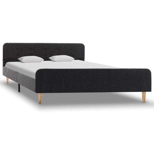 vidaXL okvir za krevet od jute tamnosivi 140 x 200 cm Cijene