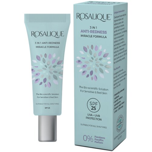 Rosalique Anti-Redness pomirjajoča dnevna krema proti rdečici SPF 50 30 ml Slike