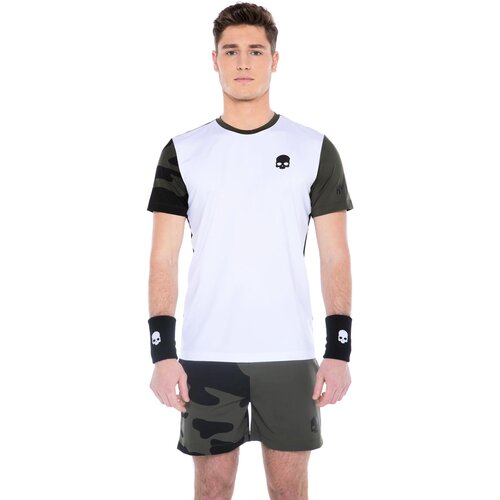 Hydrogen Men's T-shirt Tech Camo Tee White/Military Green XL Slike