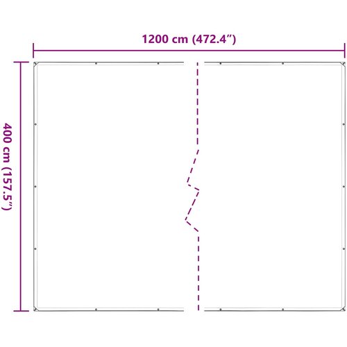  Pokrov za biljke *Transparent*an 4 x 12 m PE Slike